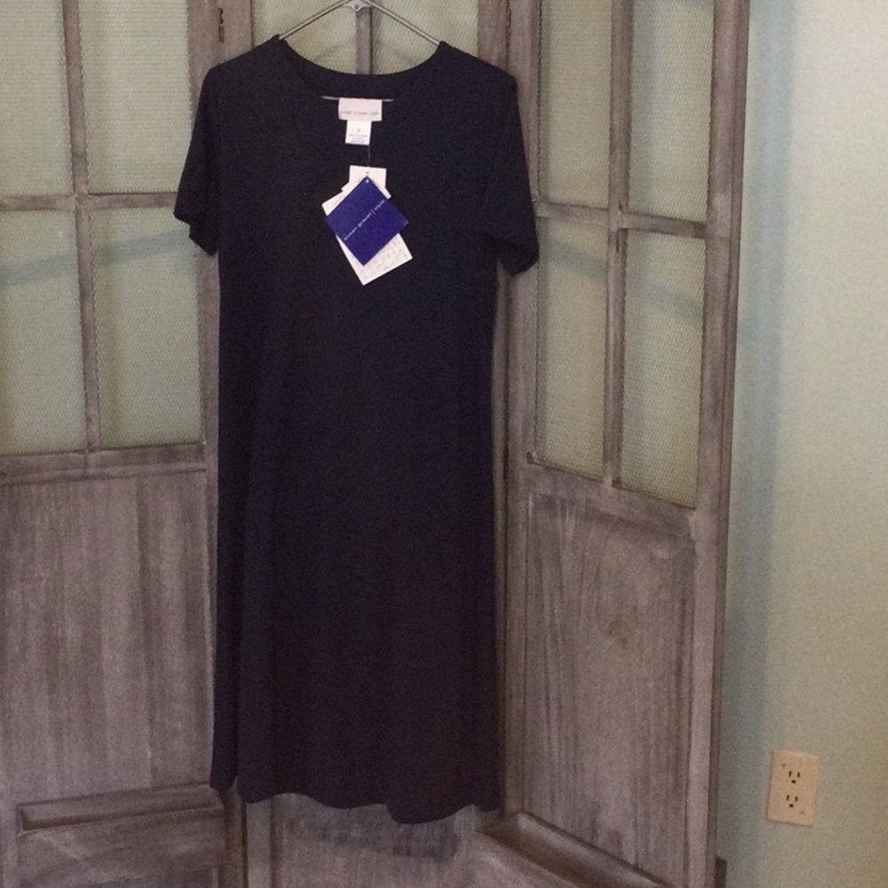 Susan Graver dress navy Size Medium. NWT